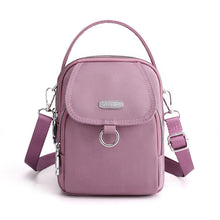 Ladda upp bild till gallerivisning, Lätt Vattentät Crossbody-väska med Flera Fickor