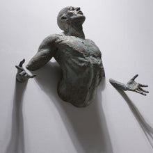 Ladda upp bild till gallerivisning, Harts vÀggkonst skulptur