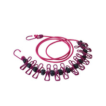 Ladda upp bild till gallerivisning, Portable Elastic Travel Clothes Rack