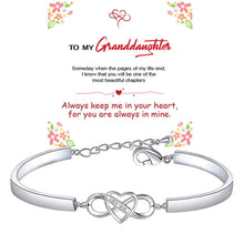 Ladda upp bild till gallerivisning, Kom alltid ihåg att jag älskar dig mamma Forever Love Hjärt Armband