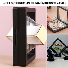 Ladda upp bild till gallerivisning, Svart 3D flytande ram (10 st)