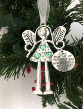 Ladda upp bild till gallerivisning, Galna vackra vänner för alltid - Ängelprydnad julklapp