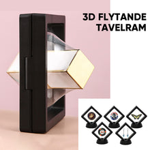 Ladda upp bild till gallerivisning, Svart 3D flytande ram (10 st)