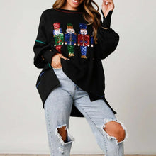 Ladda upp bild till gallerivisning, Långärmad tröja med paljetter