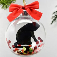 Ladda upp bild till gallerivisning, Julgransdekoration genomskinlig boll