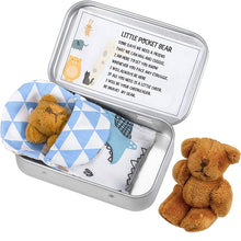 Ladda upp bild till gallerivisning, Teddy Bear in a Tin Box