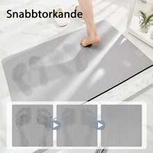 Ladda upp bild till gallerivisning, Enfärgad Anti-Slip Badmatta Mjuk Snabbtorkbar Tvättbar Duschmatta