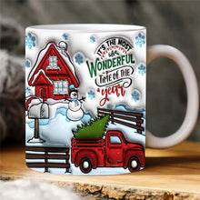 Ladda upp bild till gallerivisning, 3d jul gingerman keramisk kaffemugg
