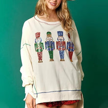 Ladda upp bild till gallerivisning, Långärmad tröja med paljetter