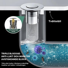 Ladda upp bild till gallerivisning, Golvavloppsfilter i rostfritt stål