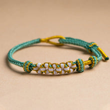 Ladda upp bild till gallerivisning, Persikoblommknyt Armband