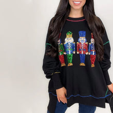 Ladda upp bild till gallerivisning, Långärmad tröja med paljetter