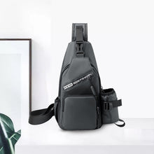 Ladda upp bild till gallerivisning, Vattenflaskväska i nylon för män.