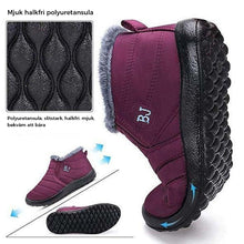 Ladda upp bild till gallerivisning, Varma ankelstövlar med mjuk sula