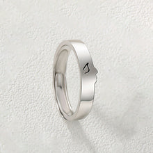 Ladda upp bild till gallerivisning, En kyss Sterling Silver Par Ringar Alla hjärtans dag presentguide