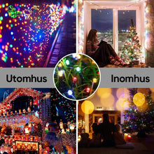 Ladda upp bild till gallerivisning, 100 LED solcellsdrivna ljusslingor