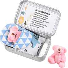 Ladda upp bild till gallerivisning, Teddy Bear in a Tin Box