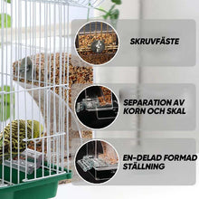 Ladda upp bild till gallerivisning, Automatisk genomskinlig fågelmatare utan spill