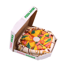 Ladda upp bild till gallerivisning, Box med 4-par Personliga Kreativa Pizza-strumpor