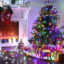 Ladda upp bild till gallerivisning, 100 LED solcellsdrivna ljusslingor
