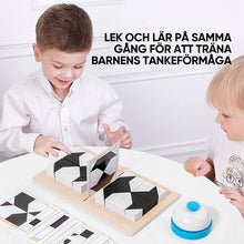 Ladda upp bild till gallerivisning, Dolda block-pussel i trä