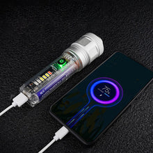 Ladda upp bild till gallerivisning, Superljusstark långdistans laserzoombar ficklampa