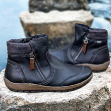 Ladda upp bild till gallerivisning, Vattentäta stövlar med dragkedja för kvinnor