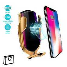 Ladda upp bild till gallerivisning, Trådlös laddning Bil Mute Mobiltelefon fäste