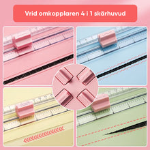 Ladda upp bild till gallerivisning, 4 i 1 pappersskÀrare
