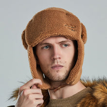 Ladda upp bild till gallerivisning, Vinter Trapper hatt med öronlappar