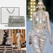 Ladda upp bild till gallerivisning, Ljus lyxig diamantväska