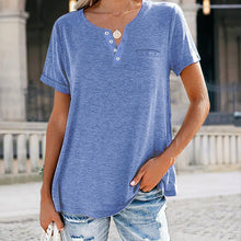 Ladda upp bild till gallerivisning, T-shirt med V-ringad ficka