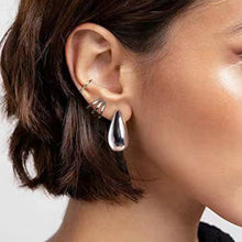 Ladda upp bild till gallerivisning, örhängen med droppform