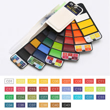 Ladda upp bild till gallerivisning, Solid Gouache Pigment Palette - let your creativity speak!