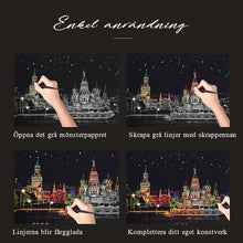 Ladda upp bild till gallerivisning, Underbar magisk skrapkonst