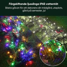 Ladda upp bild till gallerivisning, 100 LED solcellsdrivna ljusslingor