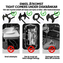 Ladda upp bild till gallerivisning, Sexkantsnyckel med fyra käftar