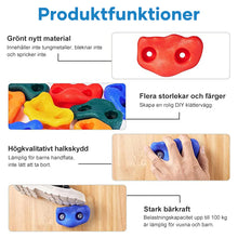 Ladda upp bild till gallerivisning, Kids Backyard Rock Climbing Kit