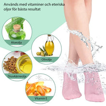 Ladda upp bild till gallerivisning, Dam Foot Spa Pedikyr Silikonstrumpor