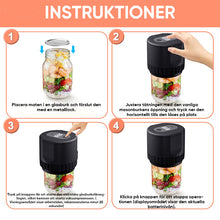 Ladda upp bild till gallerivisning, Elektrisk vakuumförsegling för Mason-burkar