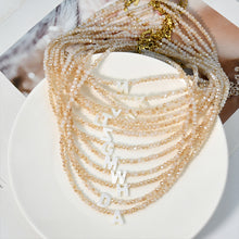 Ladda upp bild till gallerivisning, Mousserande initiala Choker Beads