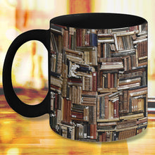 Ladda upp bild till gallerivisning, Kattbokälskare keramisk kaffemugg