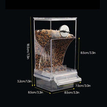 Ladda upp bild till gallerivisning, Automatisk genomskinlig fågelmatare utan spill