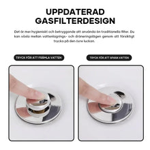 Ladda upp bild till gallerivisning, Golvavloppsfilter i rostfritt stål