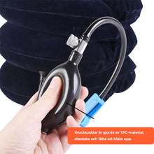 Ladda upp bild till gallerivisning, Cervikal draganordning, uppblåsbart nackstöd