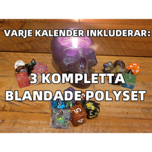 Ladda upp bild till gallerivisning, Adventskalender för tärningar 2024