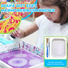 Ladda upp bild till gallerivisning, Marmorerande vattenfärg för konst
