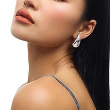 Ladda upp bild till gallerivisning, örhängen med droppform