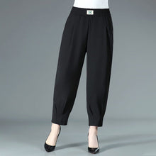 Ladda upp bild till gallerivisning, Plus Size Stretchig midja Kvinnor Casual Harem Byxor