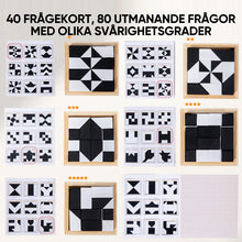 Ladda upp bild till gallerivisning, Dolda block-pussel i trä